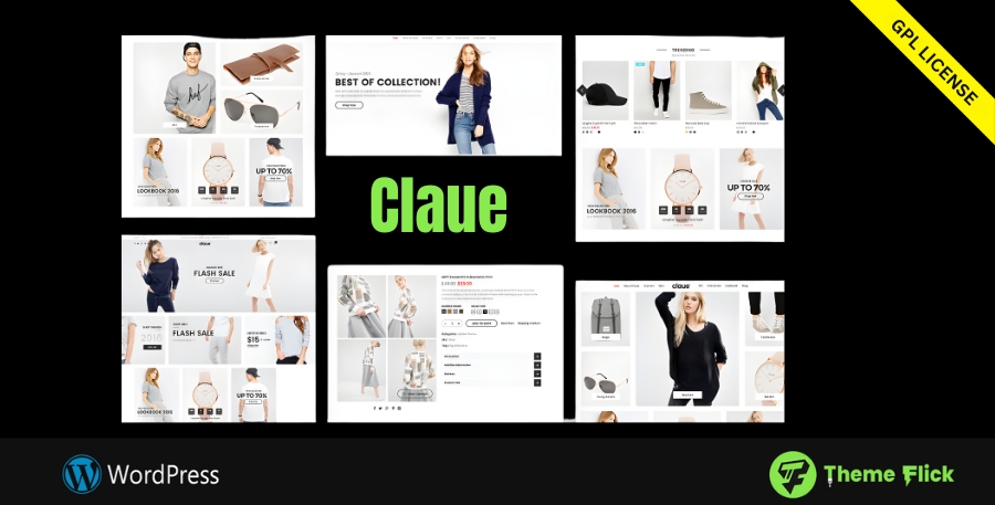 Claue — Minimal WooCommerce Theme for Modern Stores