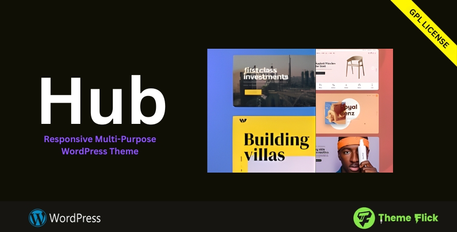 Hub — Responsive Multipurpose WordPress Theme & Builder 5.0.8