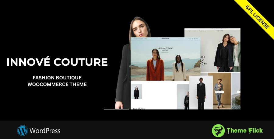Innové Couture — Fashion Boutique WooCommerce Theme