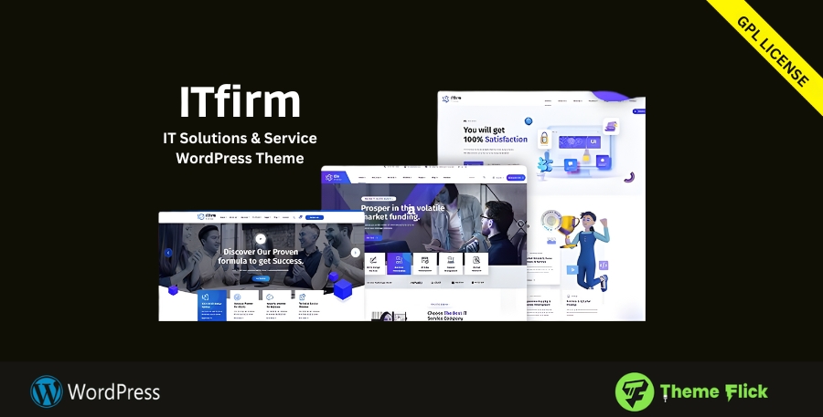 ITfirm — IT Solutions & Services WordPress Theme 1.4.2