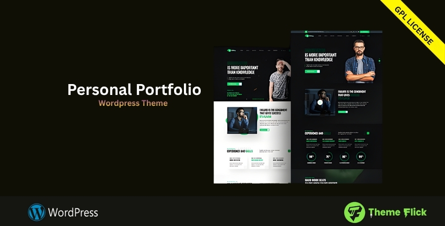 Personal Portfolio WordPress Theme