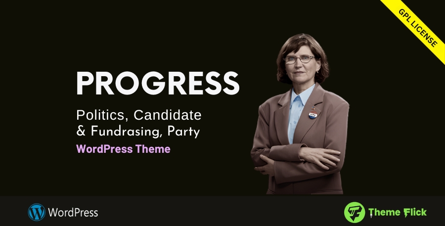 Progress – Political Campaign & Government WordPress Theme
