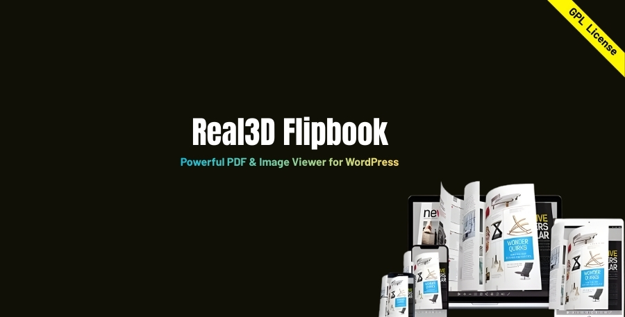Real3D Flipbook – Powerful PDF & Image Viewer for WordPress