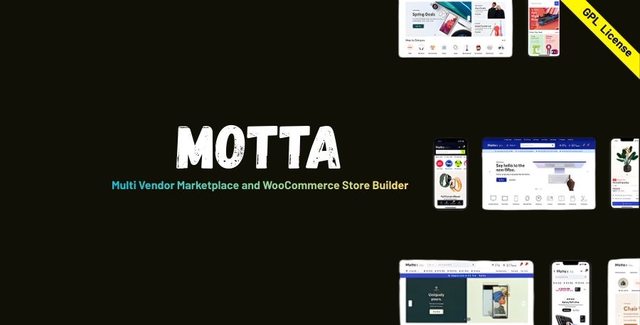 Motta WordPress Theme - Multi Vendor Marketplace and WooCommerce Store Builder