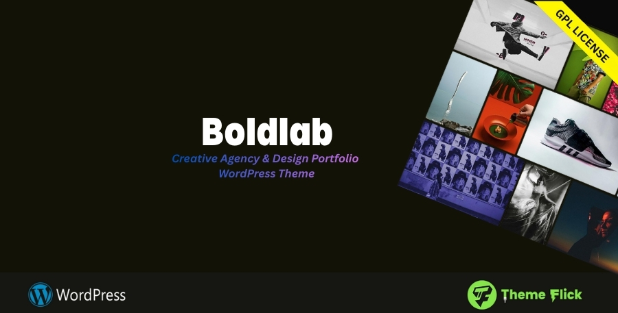 Boldlab – Creative Agency & Design Portfolio WordPress Theme 2.6.0