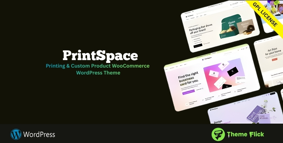 PrintSpace – Printing & Custom Product WooCommerce WordPress Theme with Elementor 1.4.1