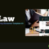iLawia – Professional Lawyer and Attorney Elementor Template Kit