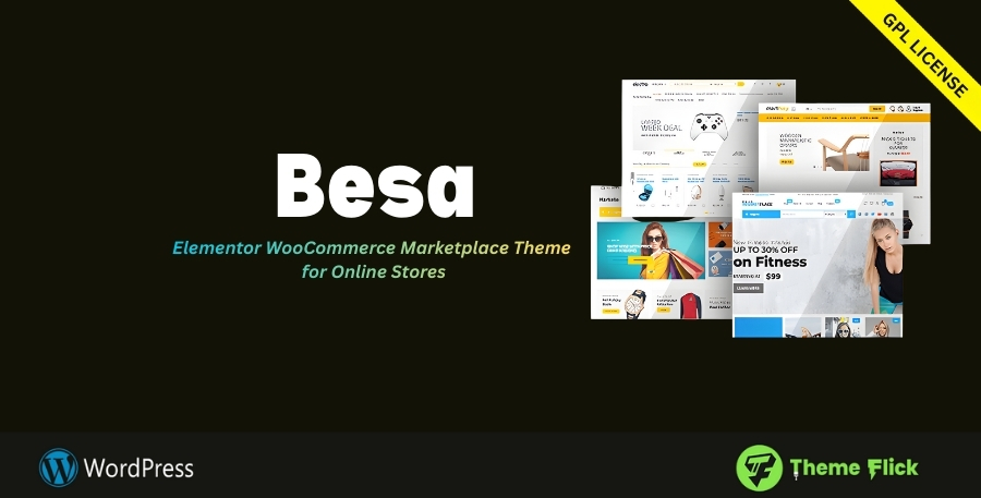 Besa – Elementor WooCommerce Marketplace Theme for Online Stores 2.3.16
