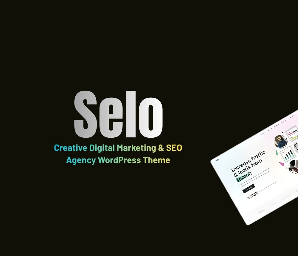 Selo – Creative Digital Marketing & SEO Agency WordPress Theme 1.23