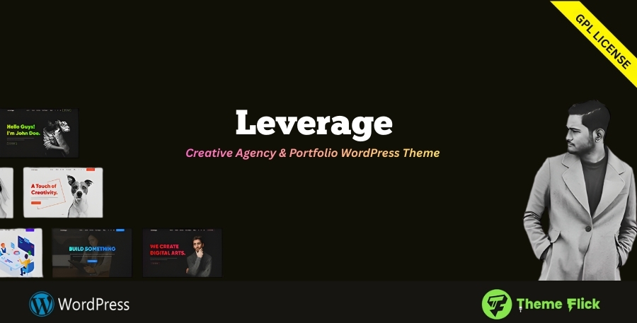 Leverage – Creative Agency & Portfolio WordPress Theme for Modern Websites 2.2.9
