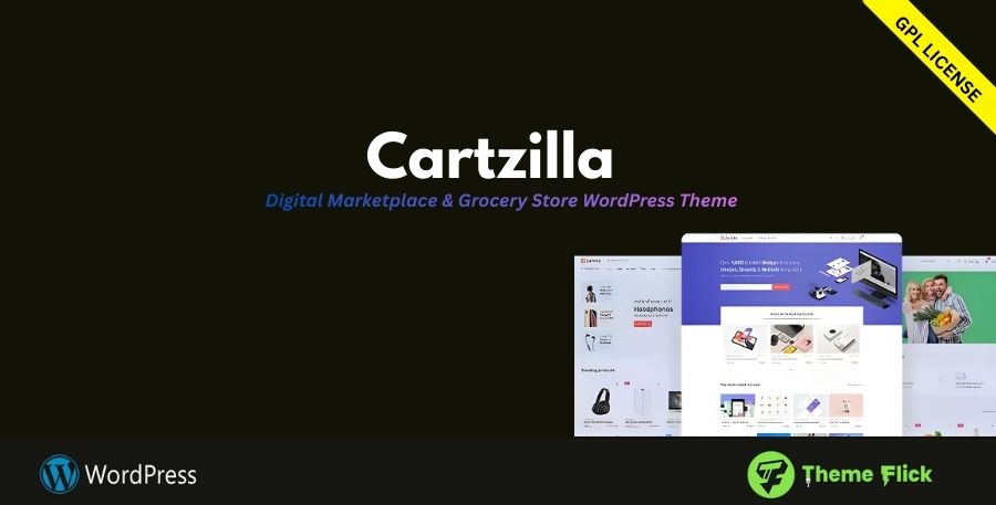 Cartzilla – Digital Marketplace & Grocery Store WordPress Theme 1.0.48