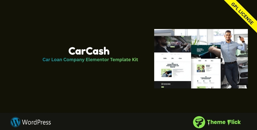 CarCash – Car Loan & Auto Finance Company Elementor Template Kit