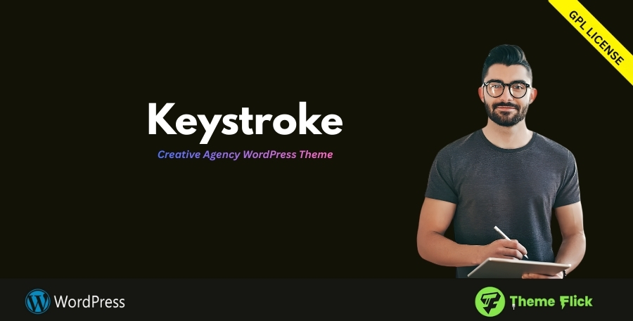 Keystroke Creative Agency WordPress Theme – Modern Digital Agency & Startup Theme 1.1.8