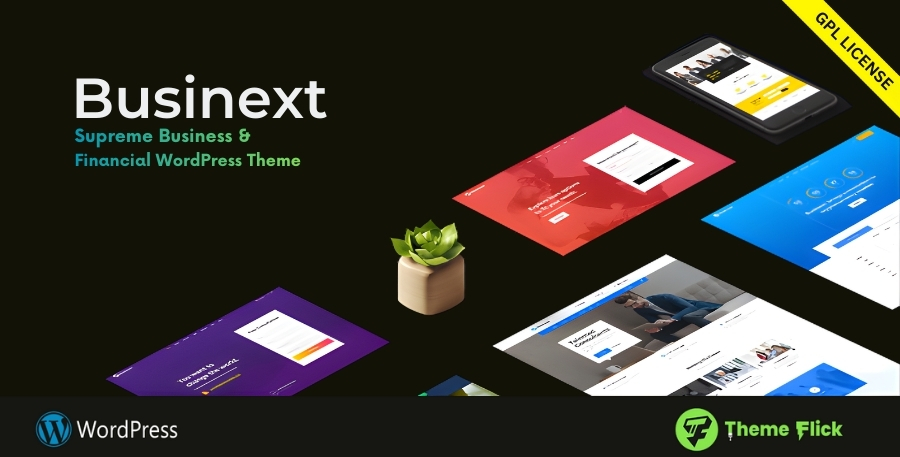 Businext WordPress Theme for Business, Finance & Consulting Websites 2.4.5