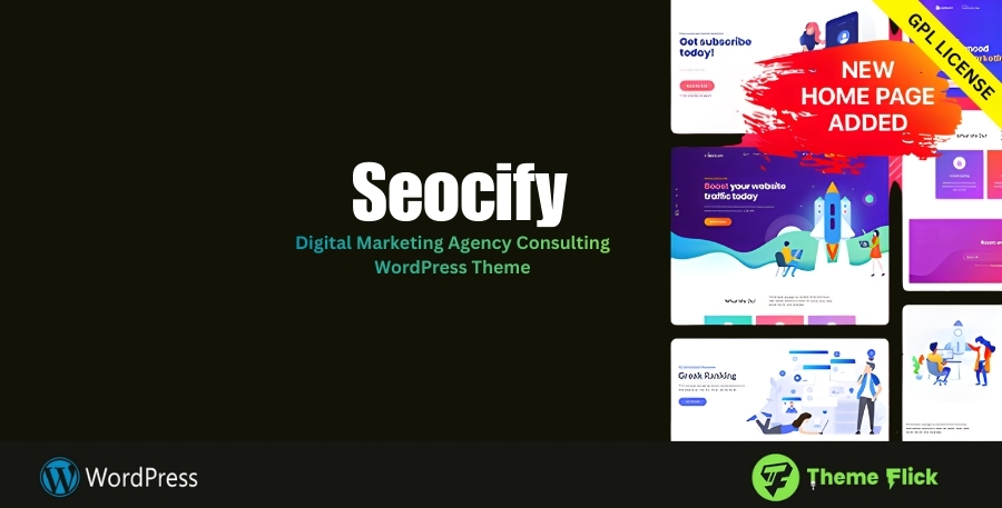 Seocify WordPress Theme for SEO & Digital Marketing Agencies 3.8