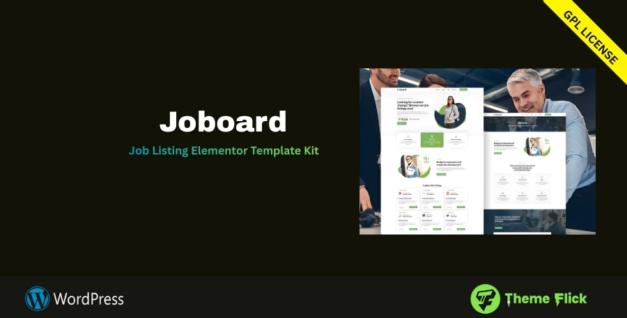 Joboard Elementor Template Kit for Job Listings & Recruitment