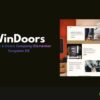 WinDoors – Windows & Doors Company & Home Improvement Elementor Template Kit